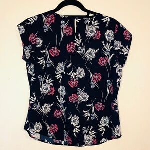 Ann Taylor Floral Blouse